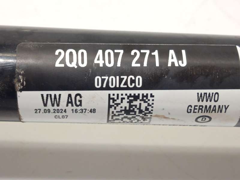 Recambio de transmision delantera izquierda para seat ibiza v (kj1, kjg) 1.0 tsi referencia OEM IAM 2Q0407271AJ - Blanco 4