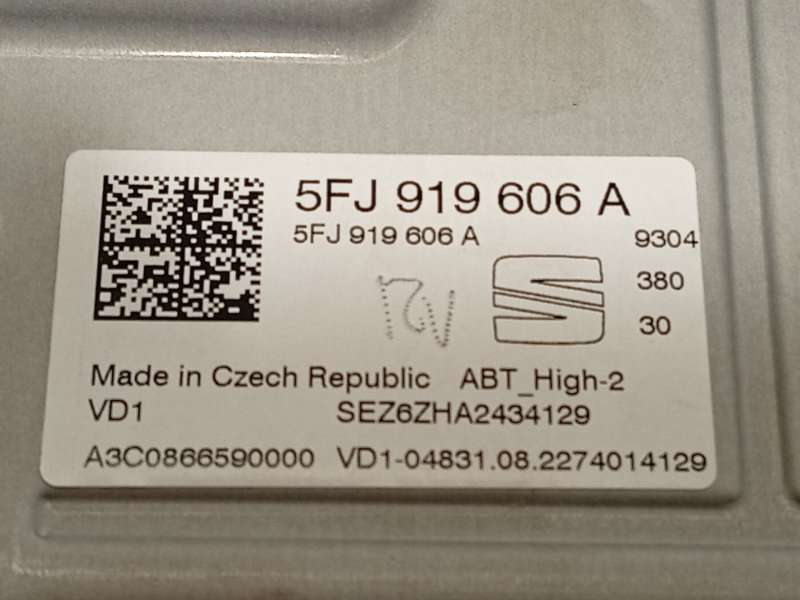 Recambio de pantalla multifuncion para seat ateca (kh7, khp) 1.5 tsi referencia OEM IAM 5FJ919606A  A3C0866590000 - Azul 6