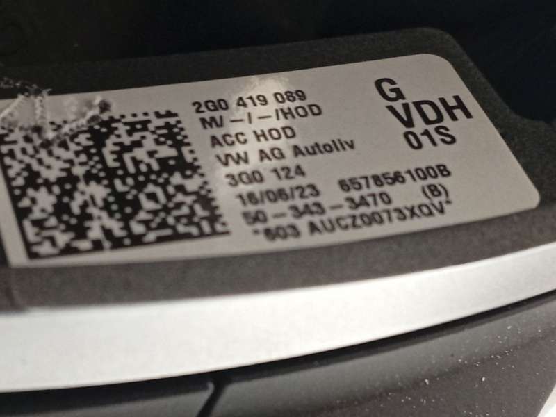 Recambio de volante para volkswagen polo vi (aw1, bz1, ae1, bz3) 1.0 tsi referencia OEM IAM 2G0419089GVDH 6