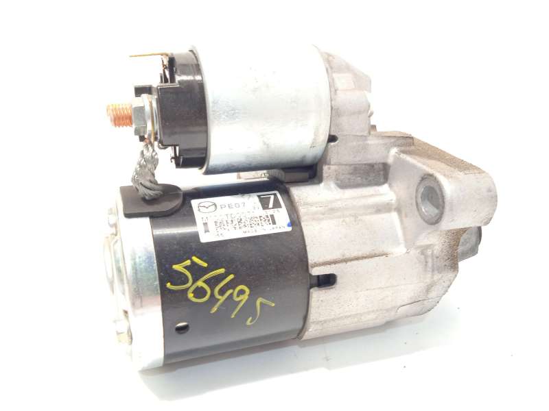 Recambio de motor arranque para mazda 3 hatchback (bp) 2.0 skyactiv-g m hybrid referencia OEM IAM PE0718400  M000TD0071 - Blanco