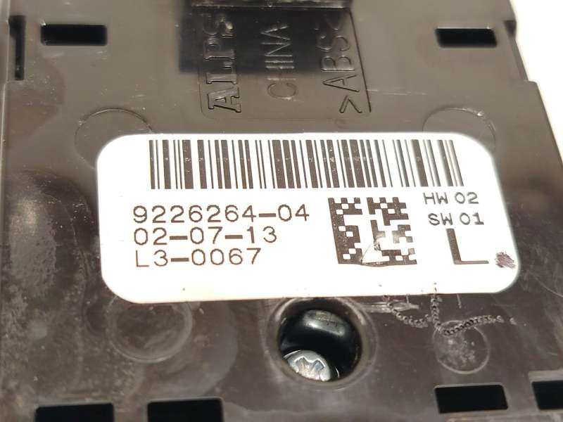 Recambio de mando elevalunas delantero izquierdo para bmw 4 coupé (f32, f82) 420 d referencia OEM IAM 9226264 61319226264 - Blanco 5