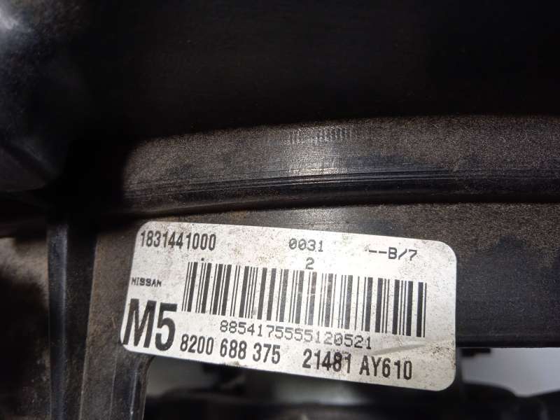 Recambio de electroventilador para nissan note (e11, ne11) 1.5 dci referencia OEM IAM 21481AY610 8200688375 1831441000 - Plata 3