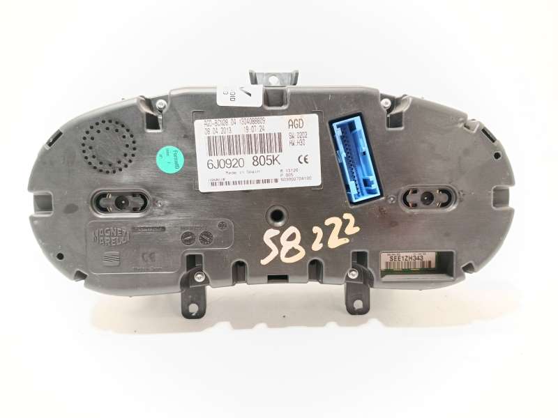 Recambio de cuadro instrumentos para seat ibiza iv (6j5, 6p1) 1.2 tsi referencia OEM IAM 6J0920805K  503002704100 6