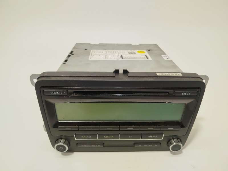 Recambio de sistema audio / radio cd para volkswagen passat b6 (3c2) 2.0 tdi referencia OEM IAM 1K0035186AA - Azul 3