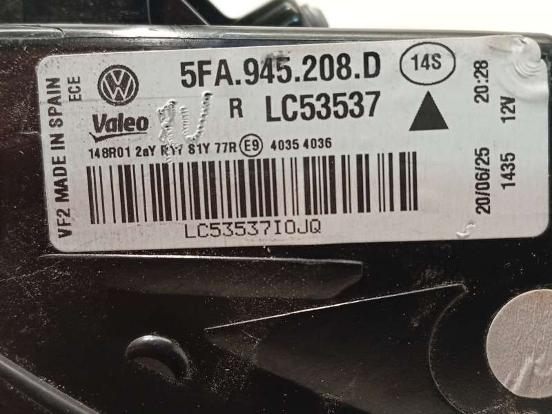 Recambio de piloto trasero derecho para cupra leon sportstourer (kl8, ku8, kud) 1.5 etsi referencia OEM IAM 5FA945208D - Negro 6