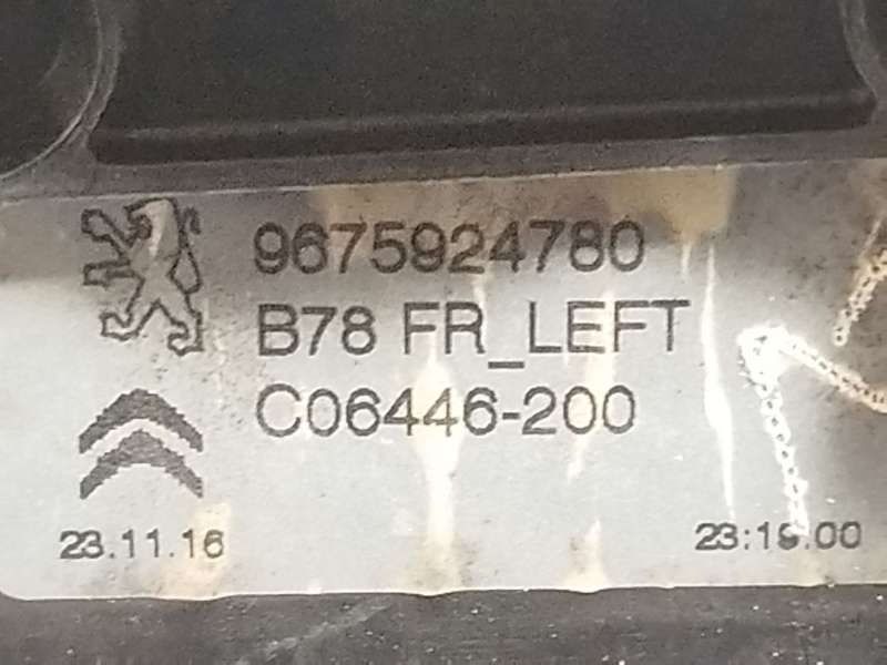 Recambio de elevalunas delantero izquierdo para citroën c4 grand picasso ii (da_, de_) 1.6 bluehdi 120 referencia OEM IAM 967592 - Azul 4