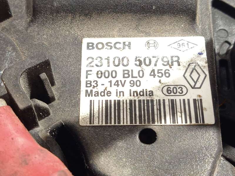 Recambio de alternador para dacia sandero ii (b8_) tce 90 (b8m1, b8ma) referencia OEM IAM 231005079R  F000BL0456 - Blanco 5