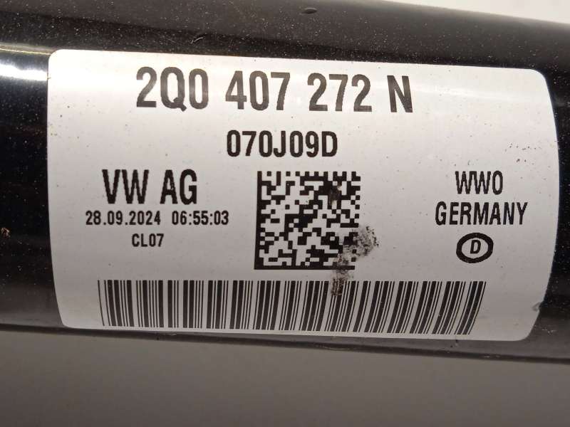 Recambio de transmision delantera derecha para seat ibiza v (kj1, kjg) 1.0 tsi referencia OEM IAM 2Q0407272N - Blanco 4