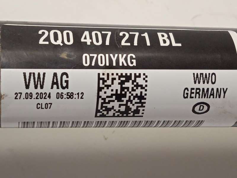 Recambio de transmision delantera izquierda para seat ibiza v (kj1, kjg) 1.0 tsi referencia OEM IAM 2Q0407271BL - Blanco 4
