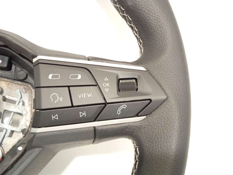 Recambio de volante para seat ibiza v (kj1, kjg) 1.0 tsi referencia OEM IAM 5FA419091BFOE - Blanco 2