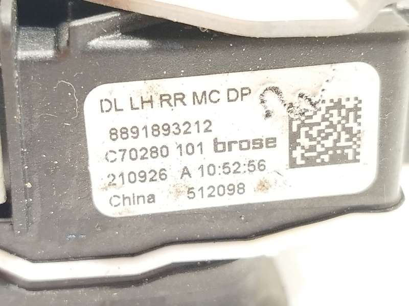 Recambio de cerradura puerta trasera izquierda para lynk & co 01 phev referencia OEM IAM 8891893212 - Negro 3