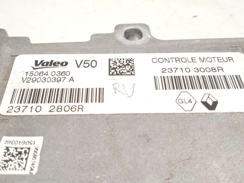 Recambio de centralita motor uce para dacia sandero ii (b8_) tce 90 (b8m1, b8ma) referencia OEM IAM 237102806R 237103008R V29030 - Blanco 5