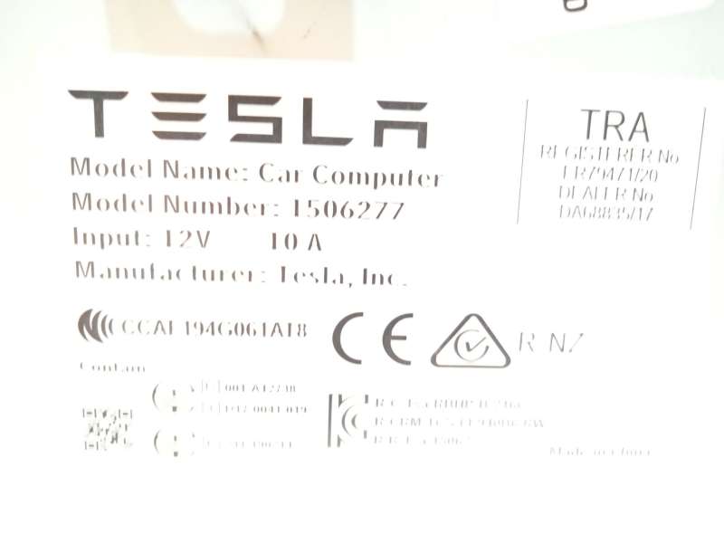 Recambio de modulo electronico para tesla model 3 ev referencia OEM IAM 156678601D P156678601D - Blanco 6