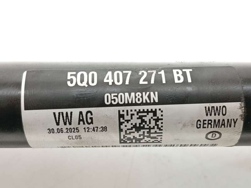 Recambio de transmision delantera izquierda para cupra leon sportstourer (kl8, ku8, kud) 1.5 etsi referencia OEM IAM 5Q0407271BT - Negro 2