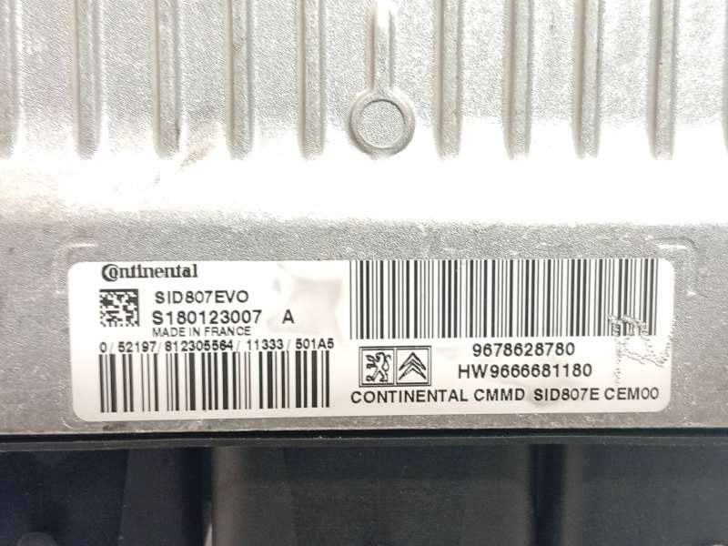 Recambio de centralita motor uce para peugeot 508 sw i (8e_) 1.6 hdi referencia OEM IAM 9678628780 9666681180 S180123007 4