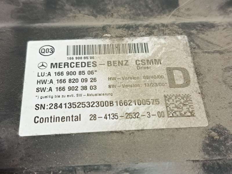 Recambio de modulo electronico para mercedes-benz gle coupe (c292) 350 d 4-matic (292.323, 292.324) referencia OEM IAM A16690085 5