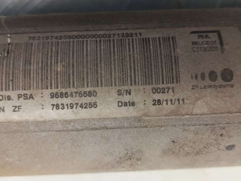 Recambio de cremallera direccion para peugeot 508 sw i (8e_) 1.6 hdi referencia OEM IAM 4001VW 9686476580 7831974255 7