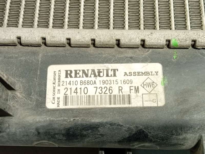 Recambio de radiador agua para dacia logan ii 1.5 dci referencia OEM IAM 214107326R - Gris 4