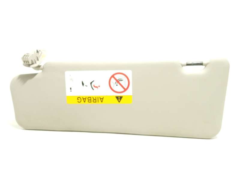 Recambio de parasol derecho para dacia sandero ii (b8_) tce 90 (b8m1, b8ma) referencia OEM IAM NOREF - Blanco 2