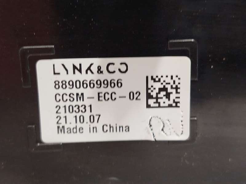Recambio de mando climatizador para lynk & co 01 phev referencia OEM IAM 8890669966 - Negro 5