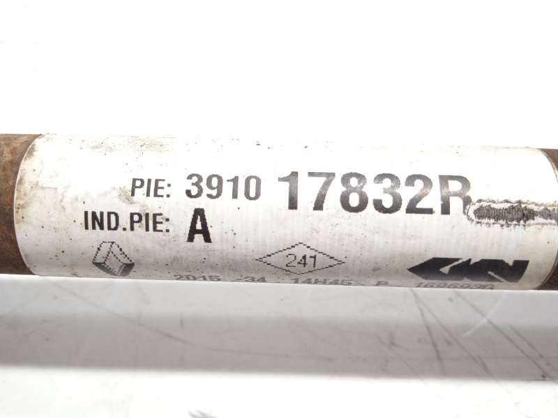 Recambio de transmision delantera izquierda para dacia sandero ii (b8_) tce 90 (b8m1, b8ma) referencia OEM IAM 391017832R - Blanco 3