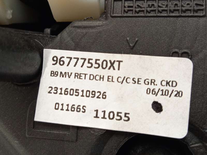 Recambio de retrovisor derecho para citroën berlingo multispace (b9) 1.6 bluehdi 100 referencia OEM IAM 96777550XT 1679996880 6