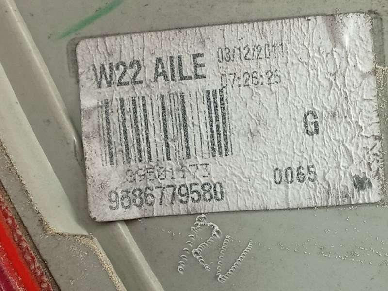 Recambio de piloto trasero izquierdo para peugeot 508 sw i (8e_) 1.6 hdi referencia OEM IAM 9686779580 6350LY 5