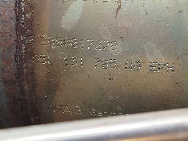 Recambio de catalizador para seat leon (kl1, klg) 2.0 tdi referencia OEM IAM 05L131705AB 05L131606B 6