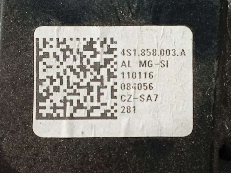 Recambio de travesaño inferior para audi r8 (4s3, 4sp) 5.2 fsi quattro referencia OEM IAM 4S1858003A - Amarillo 5