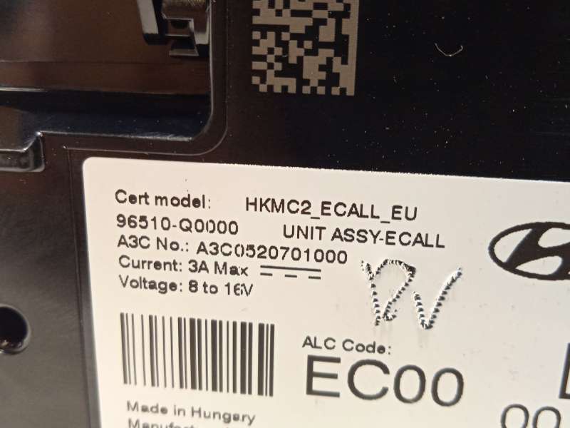 Recambio de modulo electronico para hyundai bayon (bc3) 1.2 mpi referencia OEM IAM 96510Q0000 - Negro 4