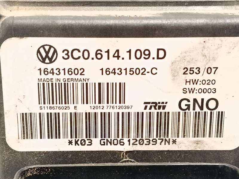 Recambio de abs para volkswagen passat b6 (3c2) 2.0 tdi referencia OEM IAM 3C0614109D 16431502C 16431602 6