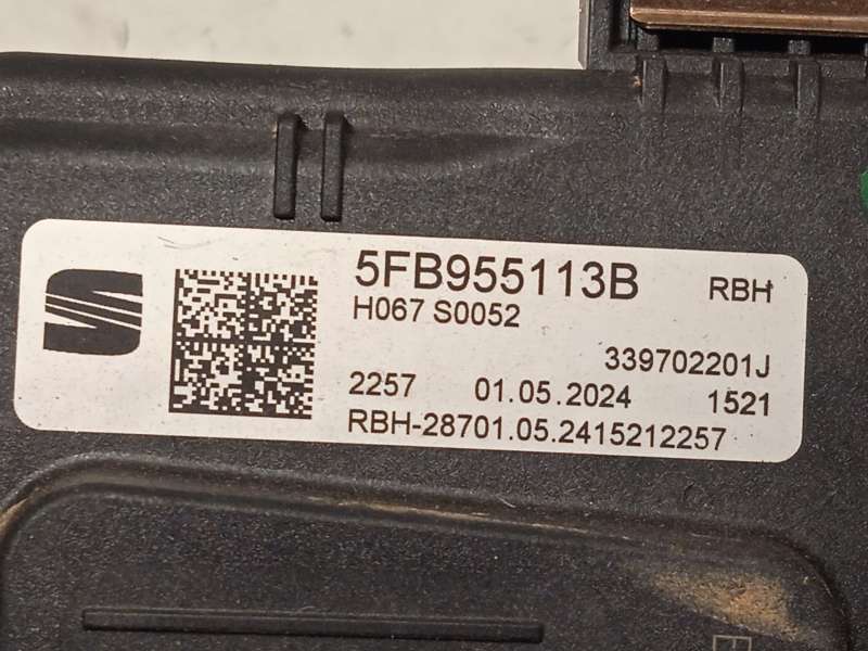 Recambio de motor limpia delantero para seat leon (kl1, klg) 1.0 tsi referencia OEM IAM 5FB955113B 5FB955023B 339702201J - Azul 4