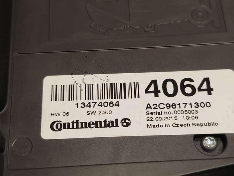 Recambio de mando multifuncion para opel zafira tourer c (p12) 1.6 cdti (75) referencia OEM IAM 13474064  A2C96171300 - Marron 6