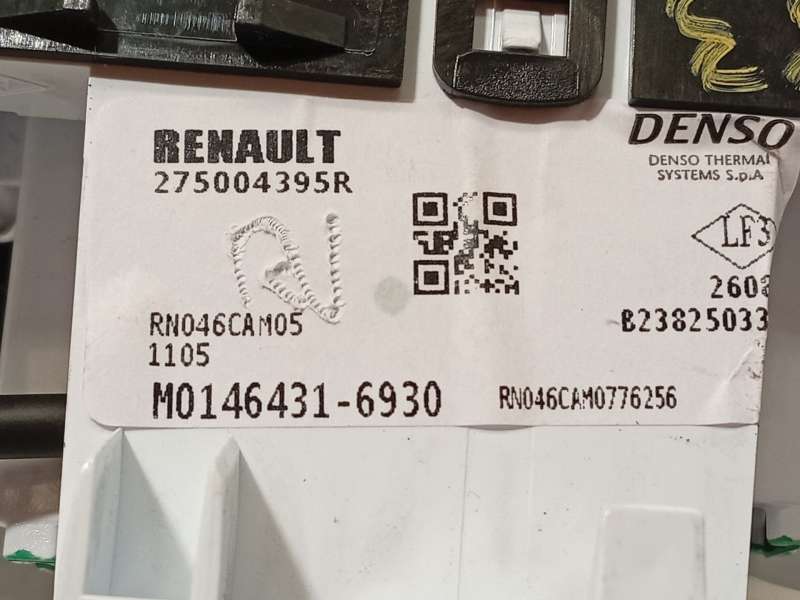 Recambio de mando calefaccion / aire acondicionado para dacia sandero iii 1.0 tce 90 eco-g referencia OEM IAM 275004395R - Negro 5