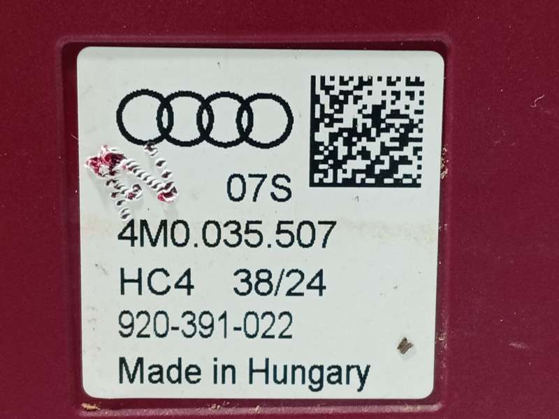 Recambio de antena para seat ibiza v (kj1, kjg) 1.0 tsi referencia OEM IAM 4M0035507 - Blanco 3