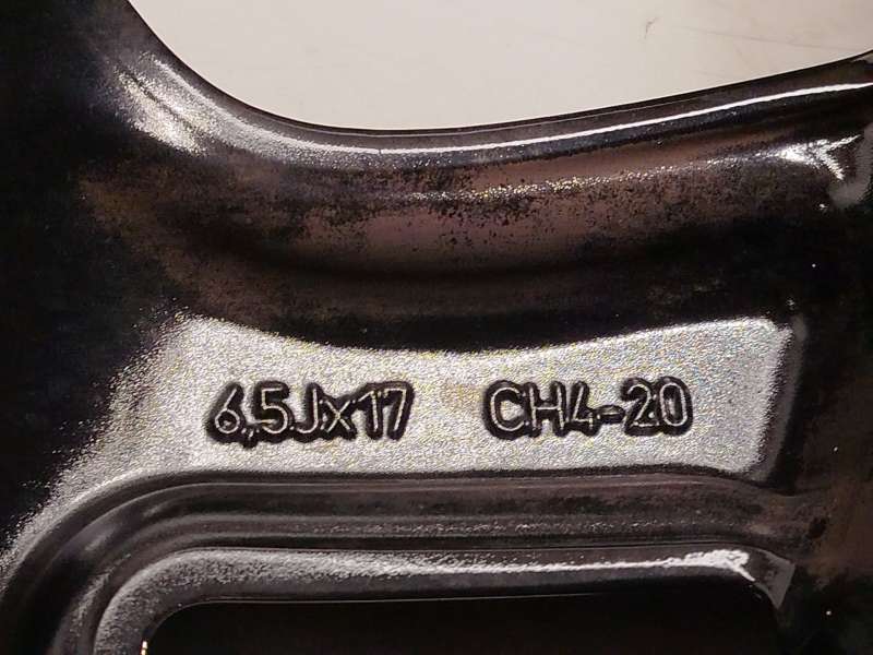 Recambio de llanta para citroën c3 iii (sx) 1.2 thp 110 referencia OEM IAM 9835862077 98358620XY - Negro 7