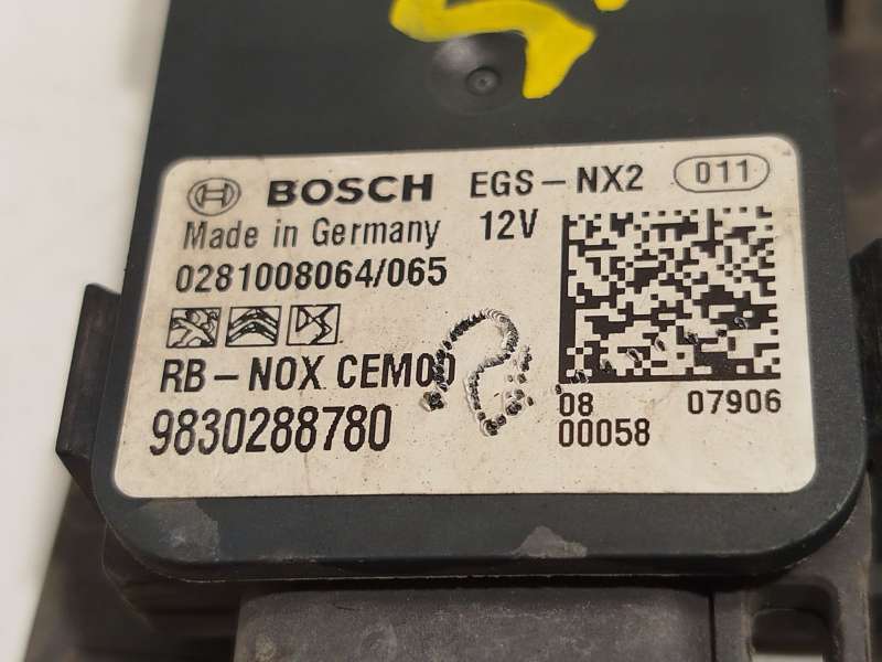 Recambio de sonda lambda para peugeot partner furgón/monospace (k9) 1.5 bluehdi 100 referencia OEM IAM 9830288780  0281008064 - Blanco 4
