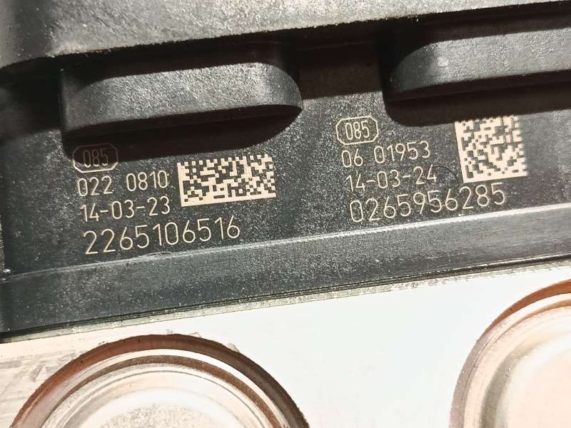 Recambio de abs para dacia sandero ii (b8_) tce 90 (b8m1, b8ma) referencia OEM IAM 476605492R 2265106516 0265956285 7