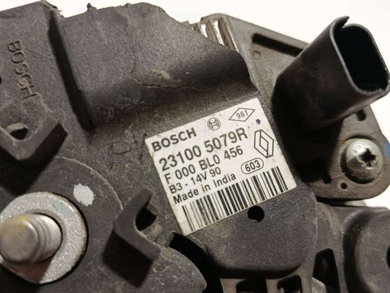 Recambio de alternador para dacia sandero ii (b8_) tce 90 (b8m1, b8ma) referencia OEM IAM 231005079R  F000BL0456 6