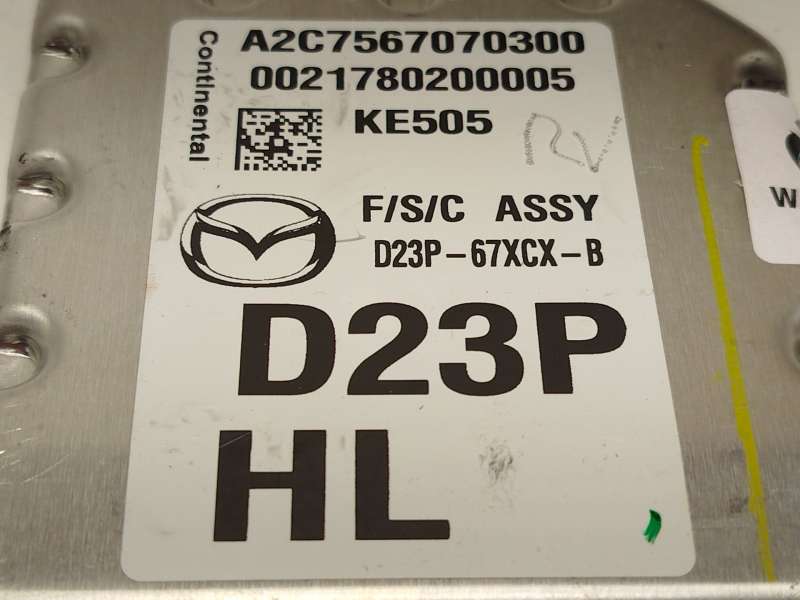 Recambio de modulo electronico para mazda 2 hatchback (dl, dj) 1.5 skyactiv-g referencia OEM IAM D23P67XCXB D23P A2C7567070300 - Granate 5