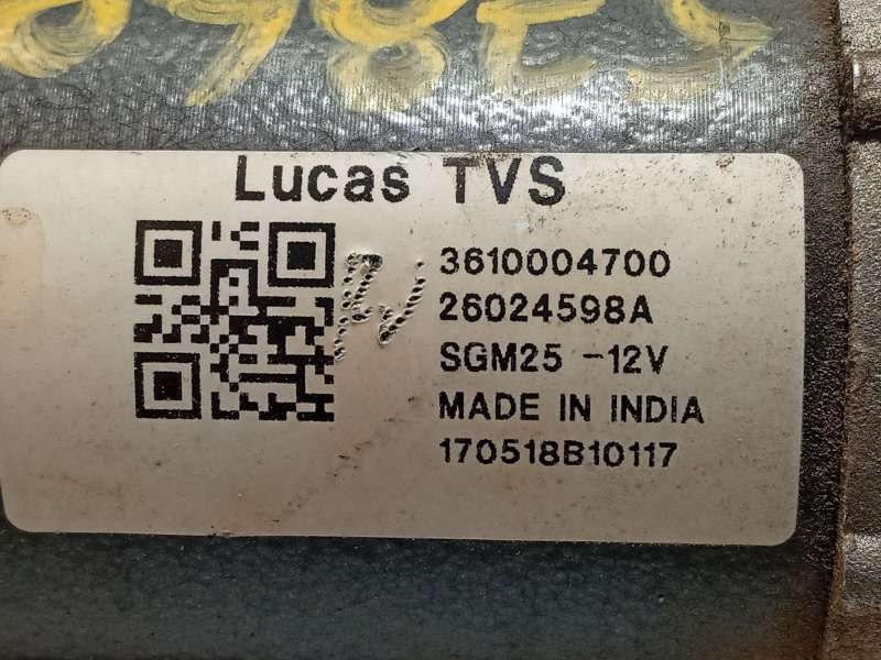 Recambio de motor arranque para hyundai i10 ii (ba, ia) 1.2 referencia OEM IAM 3610004700 5