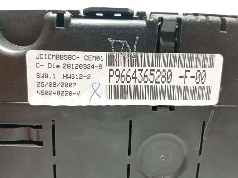 Recambio de cuadro instrumentos para citroën c4 grand picasso i (ua_) 2.0 hdi 138 referencia OEM IAM 9664365280 P9664365280 6103 5