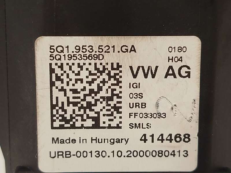 Recambio de mando intermitentes para volkswagen t-roc (a11, d11) 1.5 tsi referencia OEM IAM 5Q1953521GAIGI 7