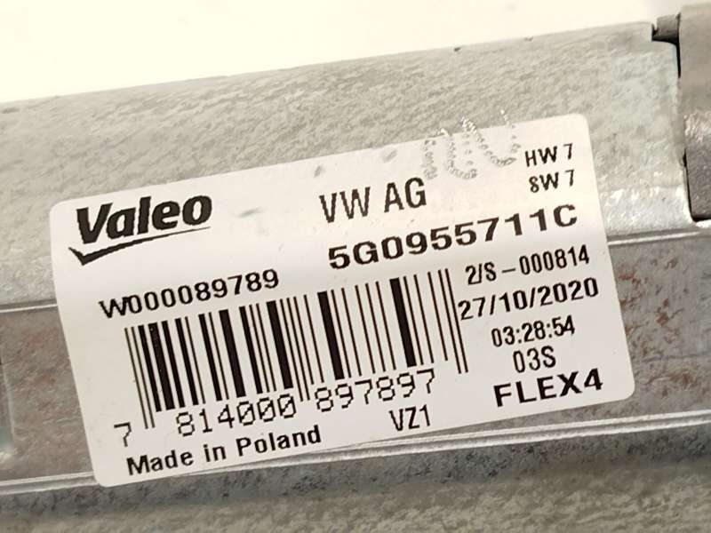 Recambio de motor limpia trasero para volkswagen t-roc (a11, d11) 1.5 tsi referencia OEM IAM 5G0955711C  W000089789 4