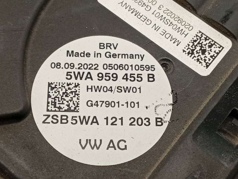 Recambio de electroventilador para skoda karoq (nu7, nd7) 1.5 tsi referencia OEM IAM 5WA959455B 5WA121203B 5WA121205 5
