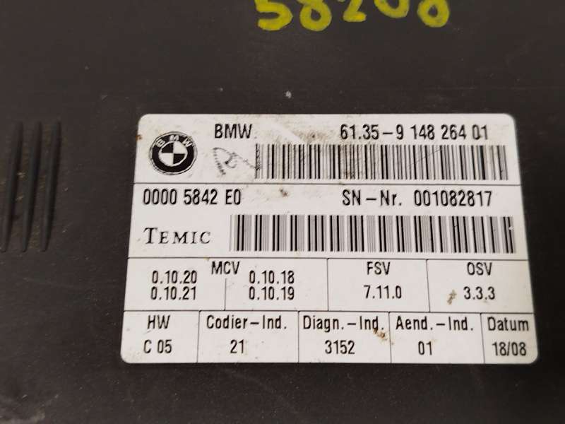 Recambio de modulo electronico para bmw x5 (e70) xdrive 48 i referencia OEM IAM 61359148264  00005842E0 - Negro 4
