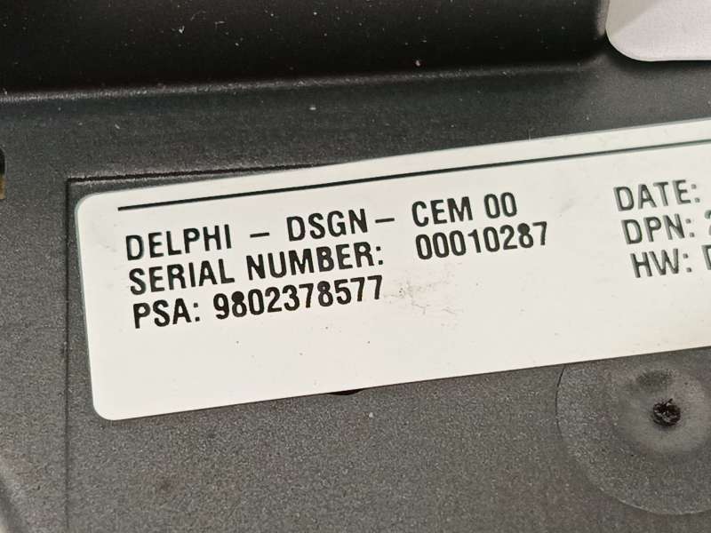 Recambio de mando multifuncion para peugeot 508 i (8d_) 2.0 hdi referencia OEM IAM 98023785ZD 9802378577 4
