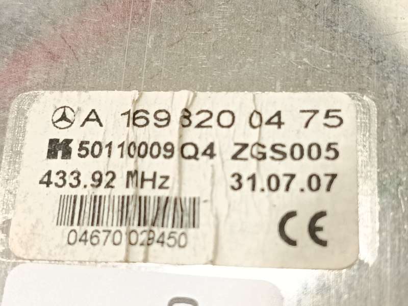Recambio de modulo electronico para mercedes-benz clase b sports tourer (w245) b 180 cdi (245.207) referencia OEM IAM A169820047 5