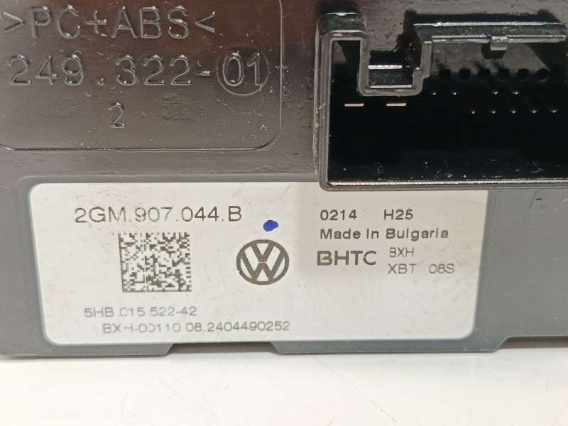 Recambio de mando climatizador para volkswagen taigo (cs1) 1.0 tsi referencia OEM IAM 2GM907044BXBT  5HB015522 7
