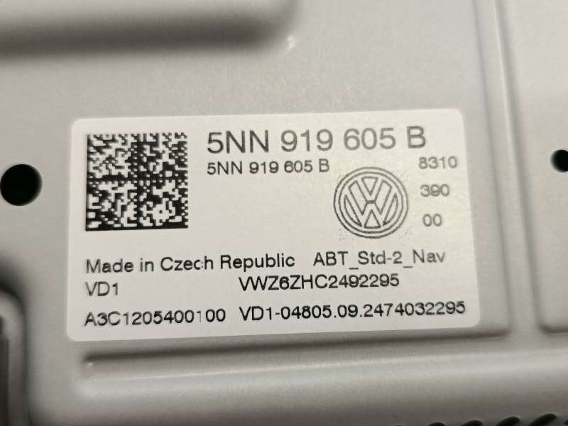 Recambio de pantalla multifuncion para volkswagen taigo (cs1) 1.0 tsi referencia OEM IAM 5NN919605B  A3C1205400100 6